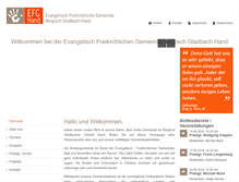 Tablet Screenshot of efg-hand.de